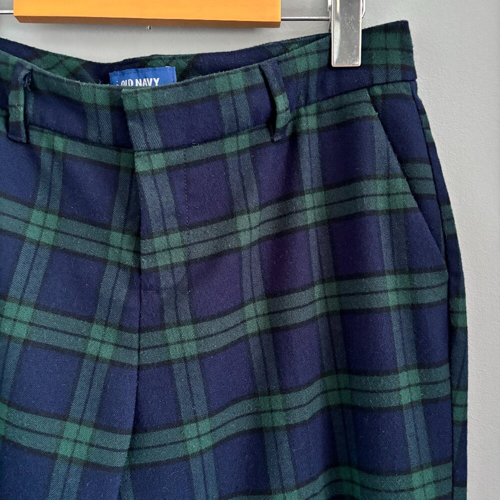 Black Watch Plaid Trousers